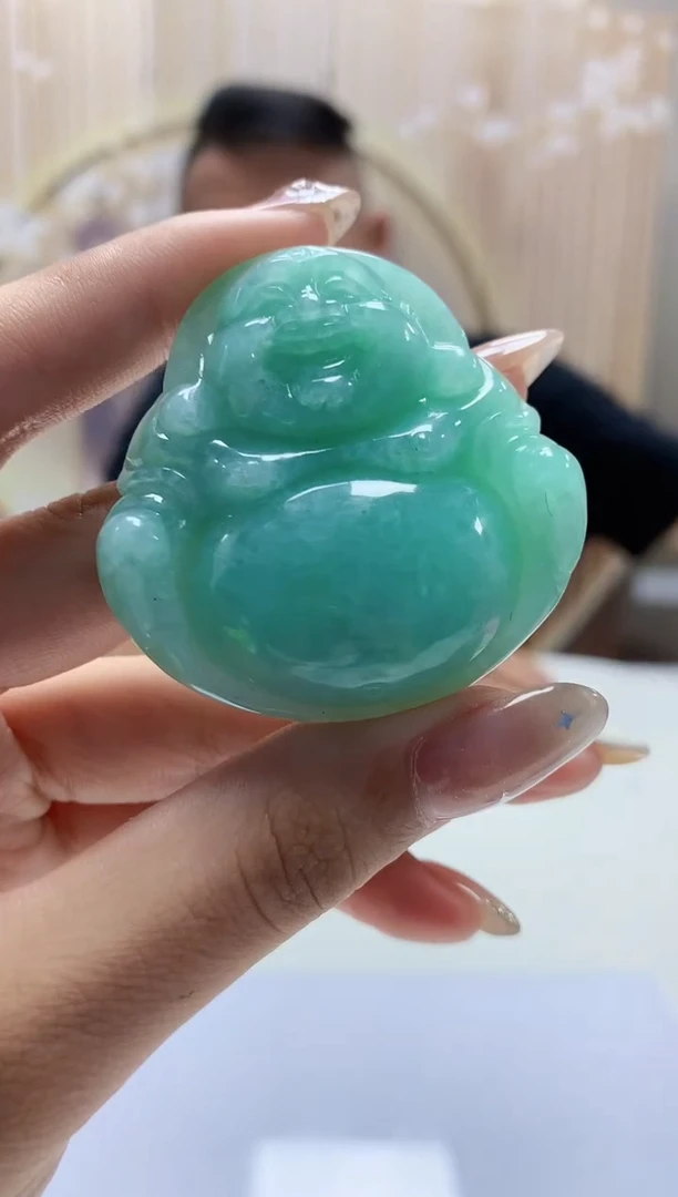 【闪购商品】定制翡翠未镶嵌4969xd-毛货挂件123