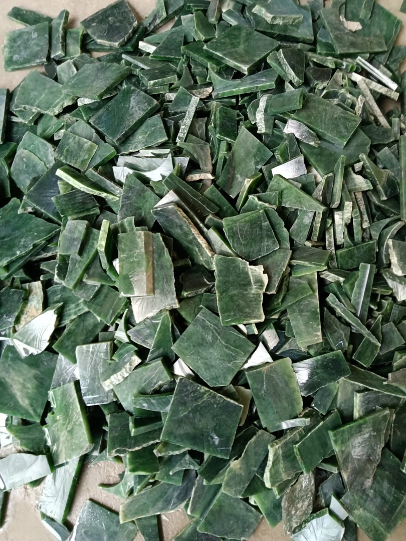 和田玉碧玉新疆和田玉碧玉下角料  练手料 多样性发货