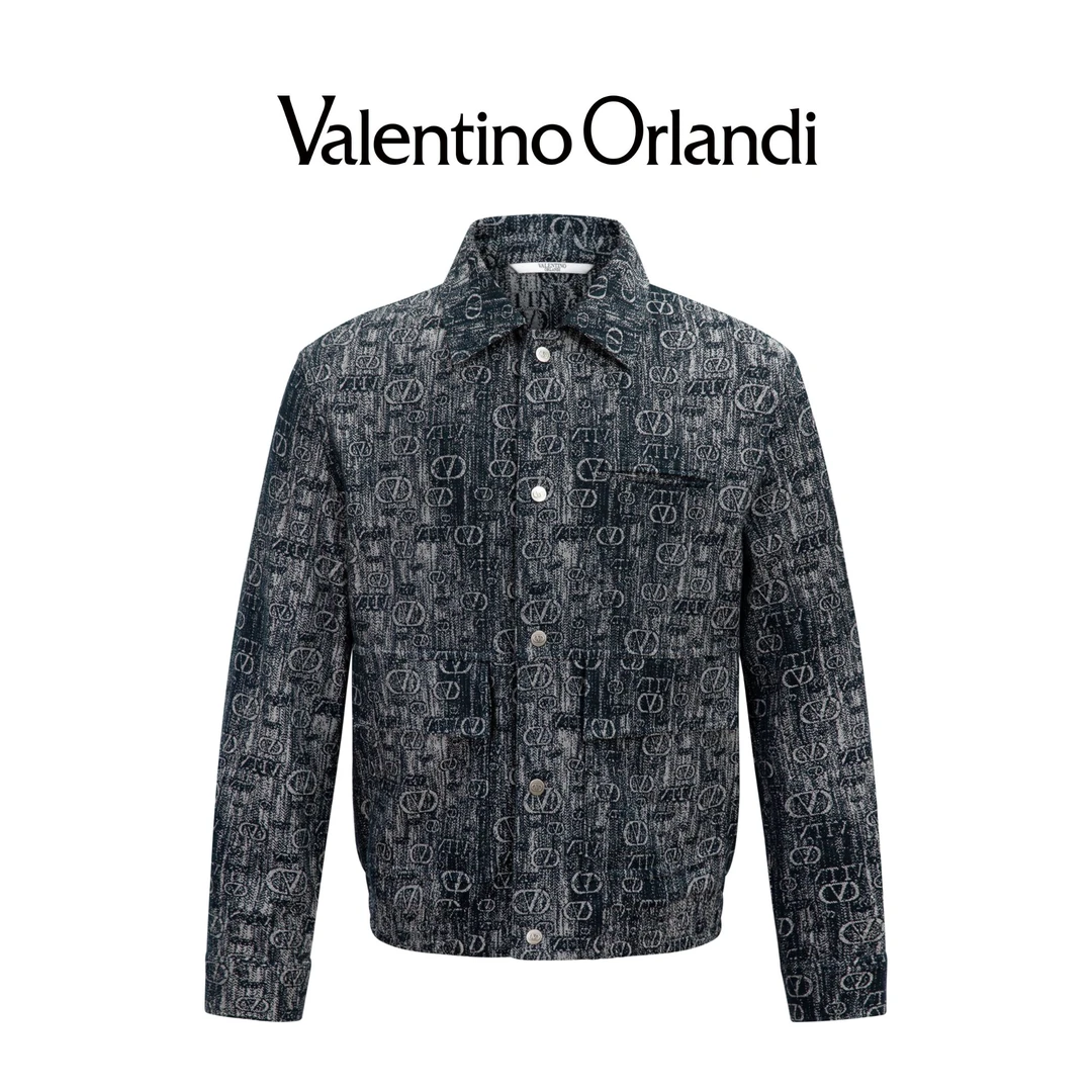 VALENTINO ORLANDI/华伦天奴.奥兰迪秋冬季印花时尚潮流款夹克