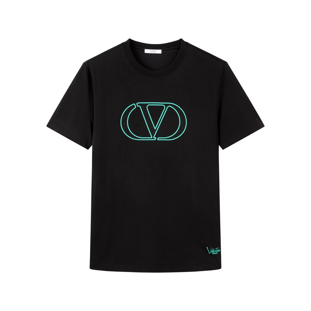 VALENTINO ORLANDI/华伦天奴.奥兰迪男士夏季时尚圆领logo短袖T恤