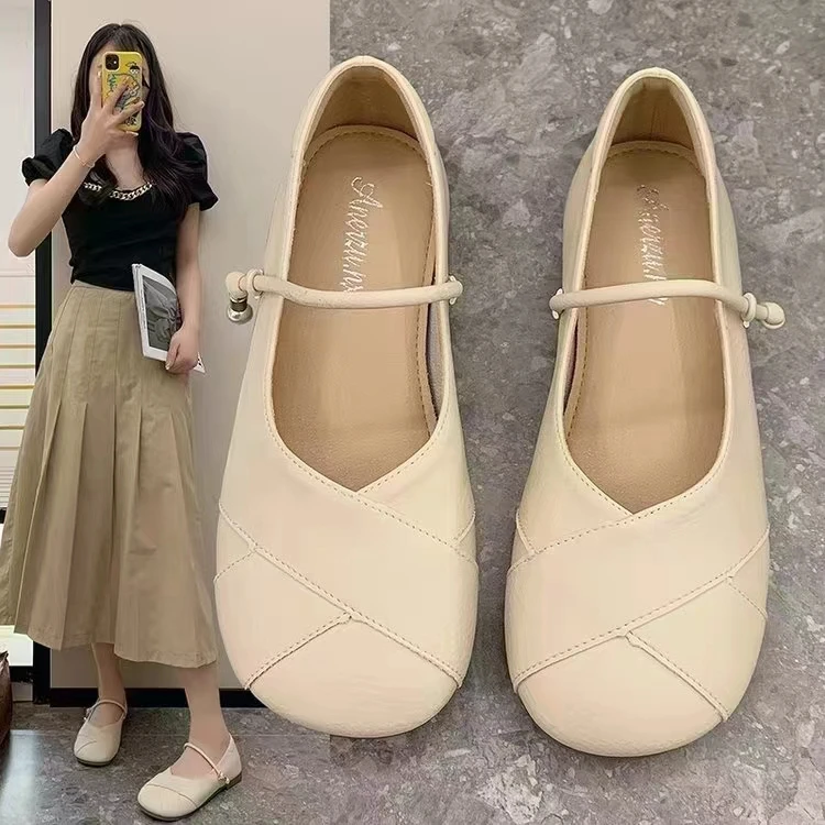 6688-5软底妈妈鞋舒适防滑单鞋