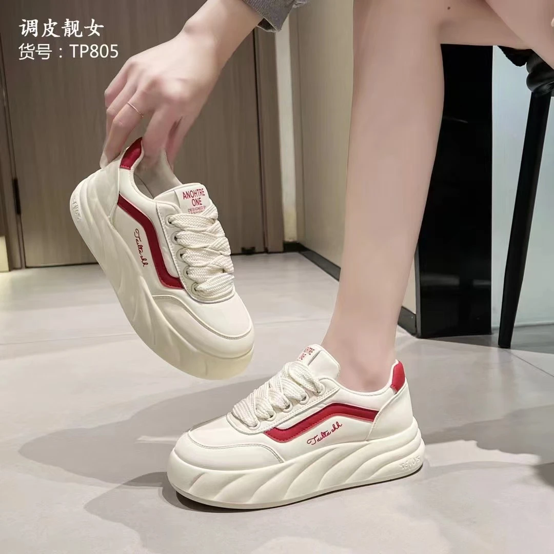 TP805单鞋女软底防滑小白鞋仓