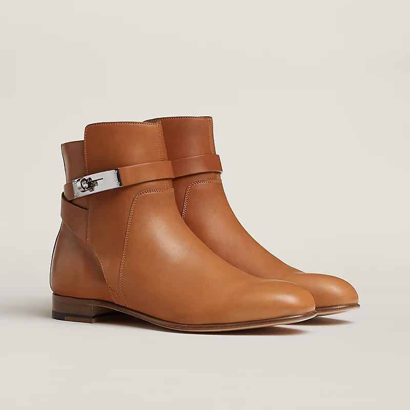 未使用 Hermes/爱马仕 Kelly扣Neo短靴及踝靴39