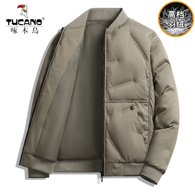 TUCANO/啄木鳥男士冬季新款夹克高档开衫御寒保暖休闲羽绒夹克衫