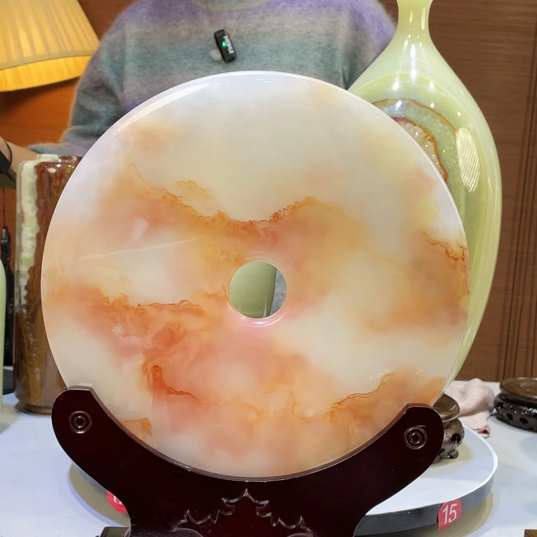 【闪购商品】玉石平安扣根雕热*