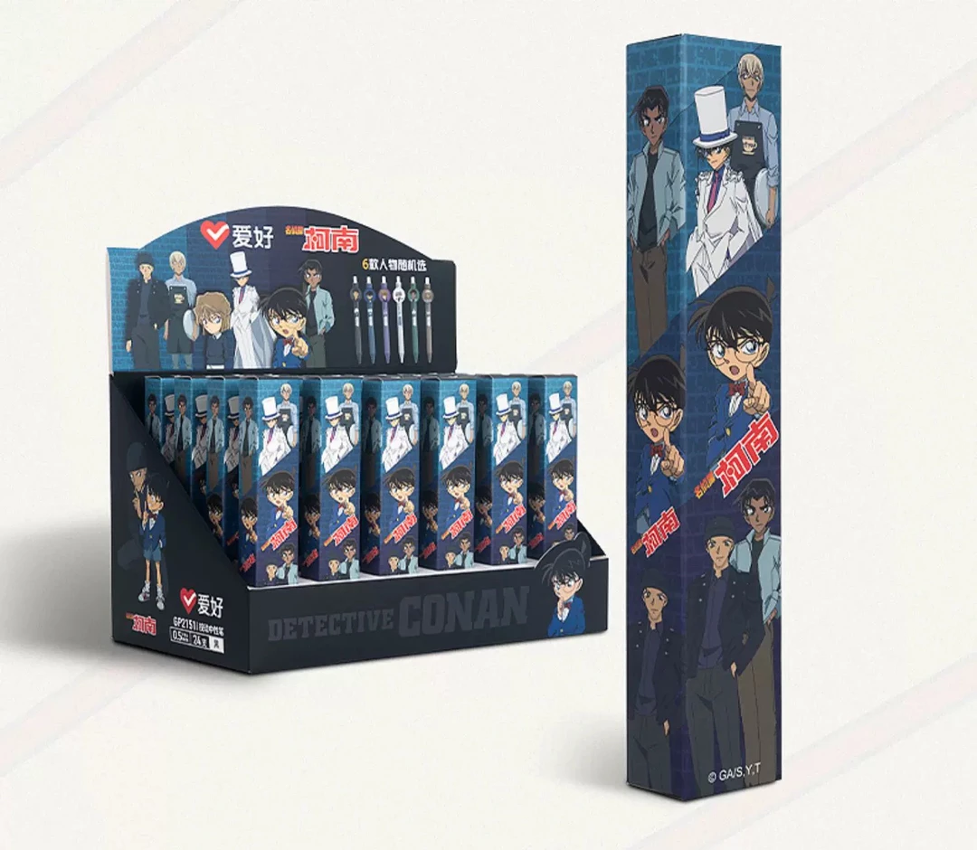 名侦探柯南盲盒中性笔正版授权