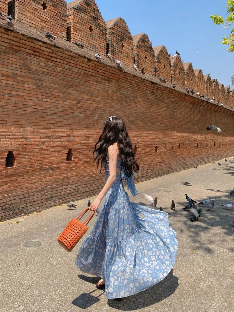 静静家 四季显瘦短款女装宽松百搭连衣裙薄款