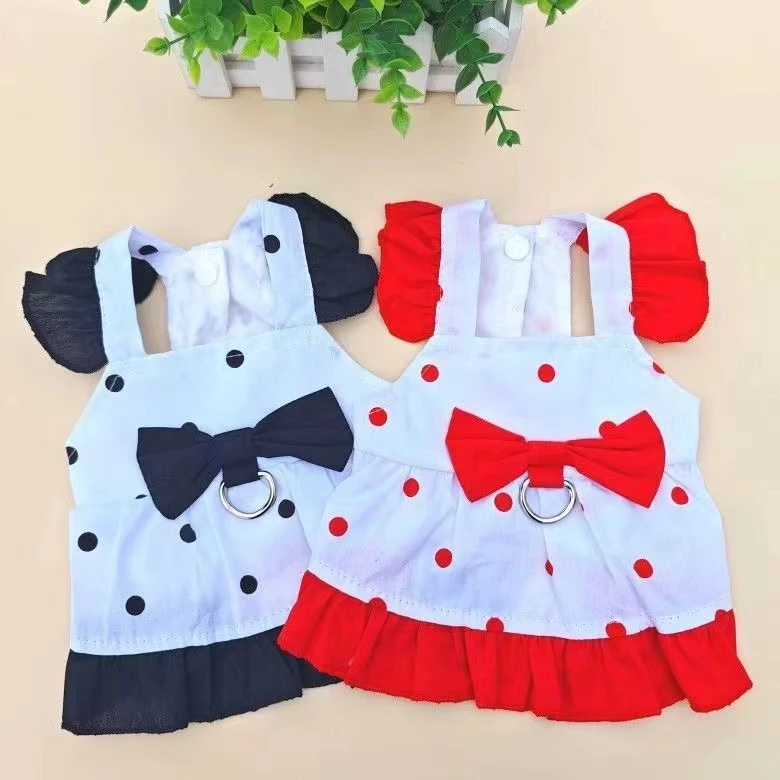 宠物夏季薄款宠物公主裙子泰迪猫咪比熊博美约克夏贵宾狗狗衣服