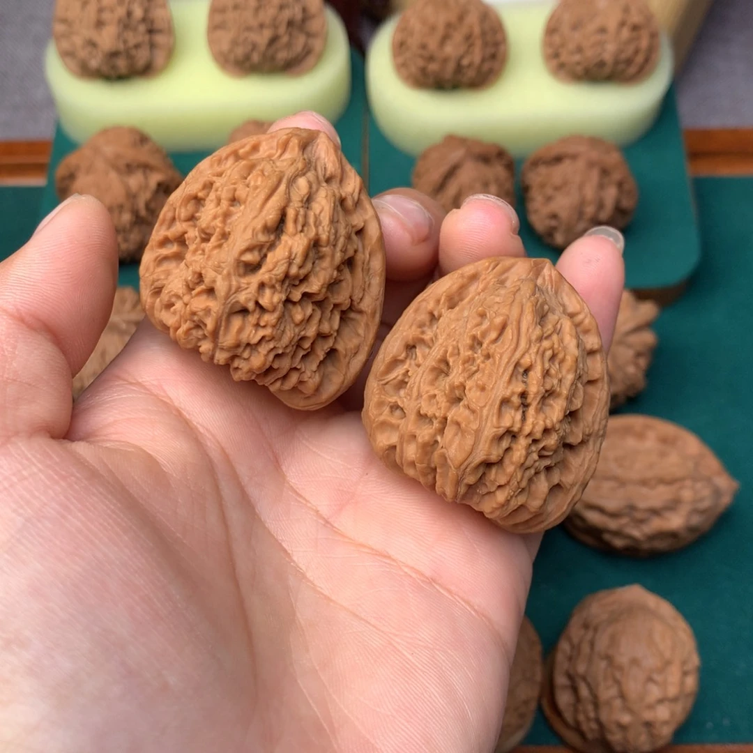 文玩核桃把件南将石37