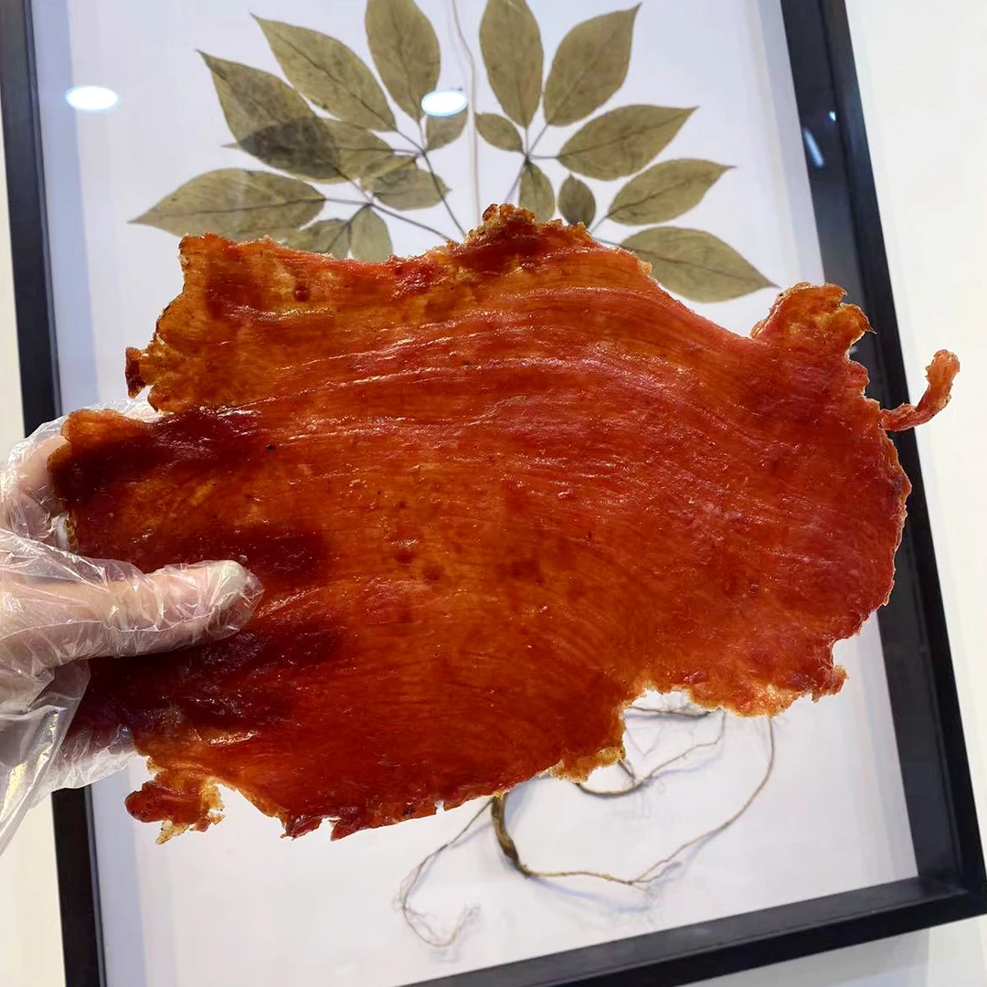 汕头大片原切原味猪肉脯肉干零食小吃休闲下午茶点心手信净重