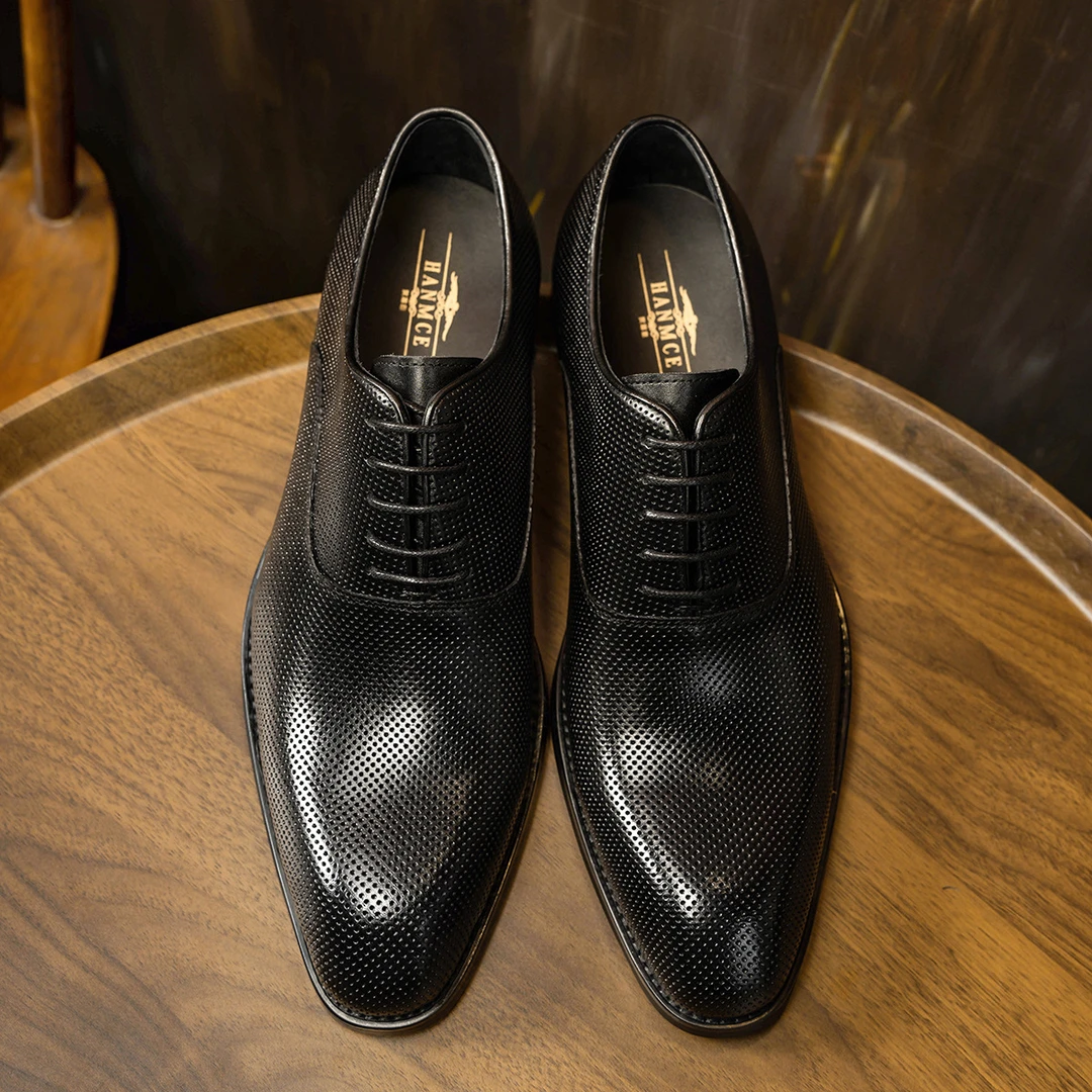 夏季男士透气洞洞男鞋休闲商务正装英伦牛皮镂空皮鞋男牛津鞋潮流