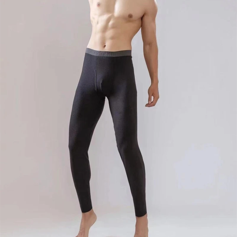 1136男士无痕秋裤时尚弹力显瘦流行网红性感显瘦家居爆款秋季新款