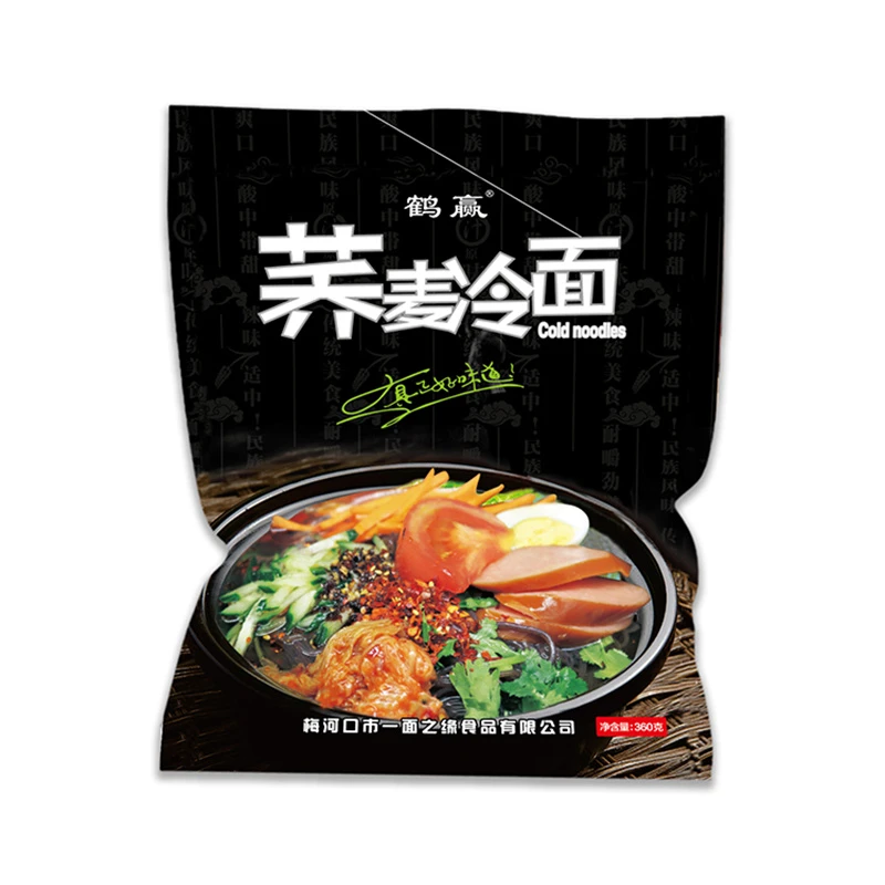 荞麦大冷面360g*8袋朝鲜族风味东北大冷面方便食品