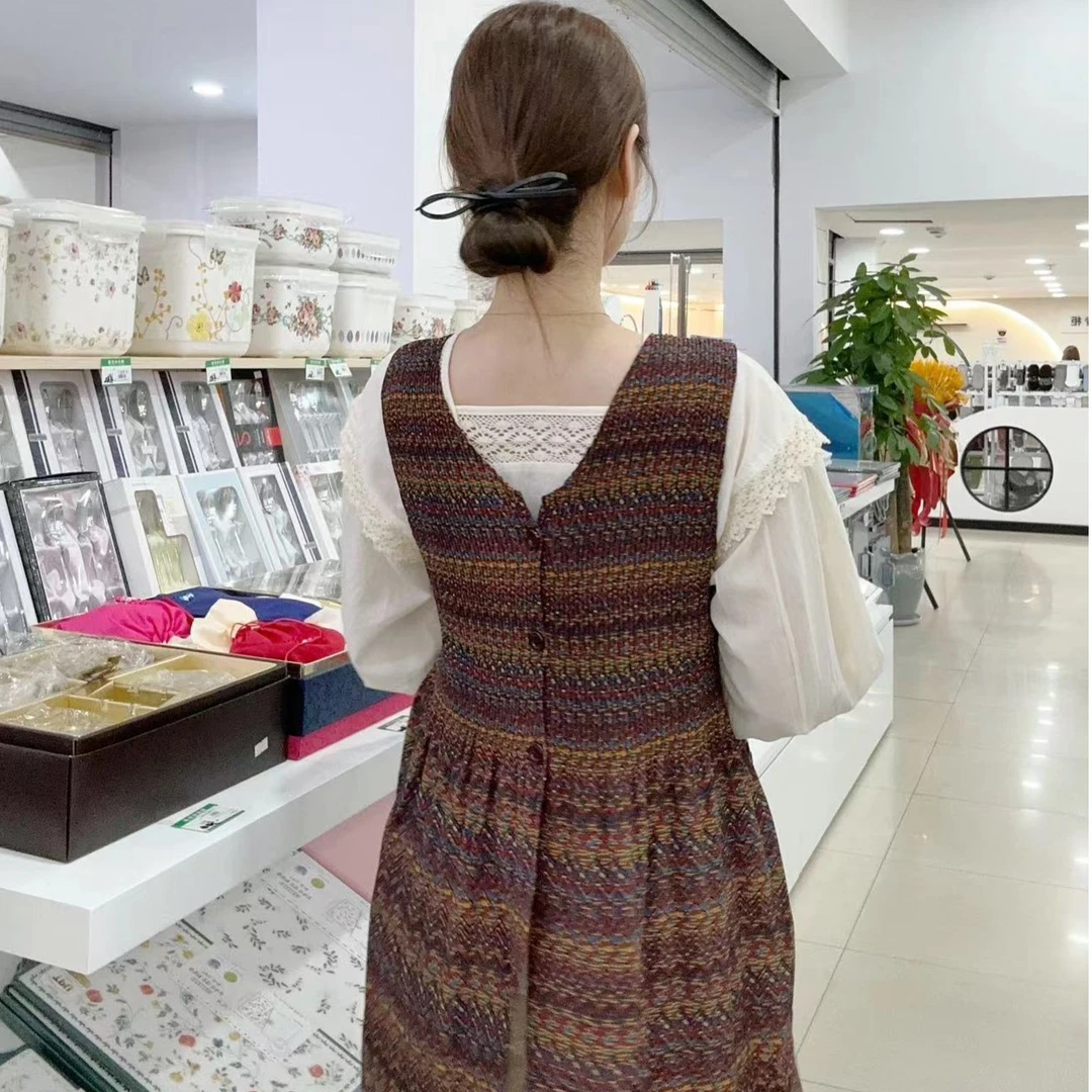 韩国进货 国内生产  韩版家用围裙时尚碎花洋气围裙