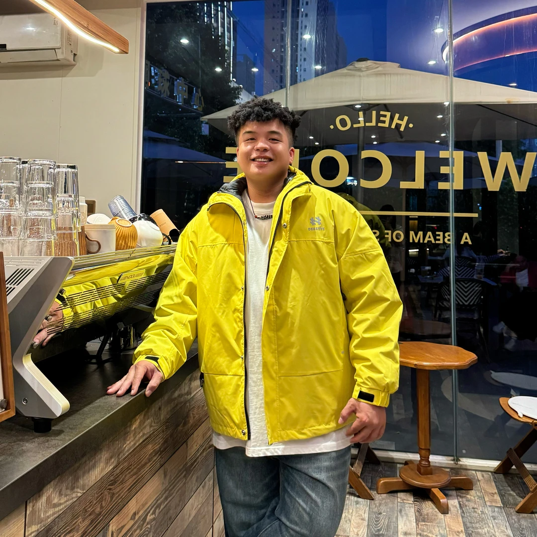 大码男装冬季潮牌羽绒服外套重磅大码外套男士加绒加厚外套88155