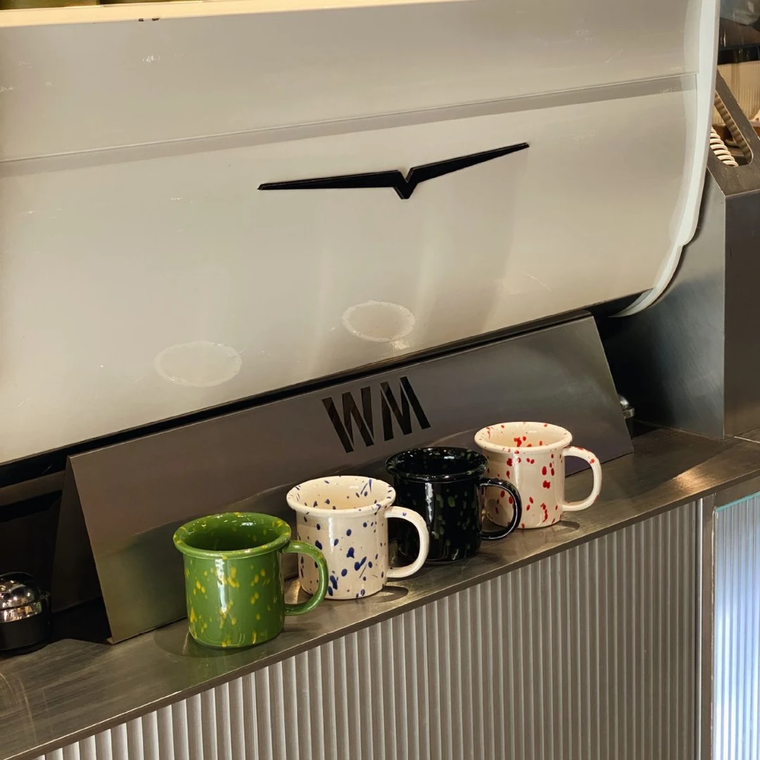 北欧陶瓷马克杯陶瓷水杯搪瓷杯情人节礼物女生水杯喝水创意杯子