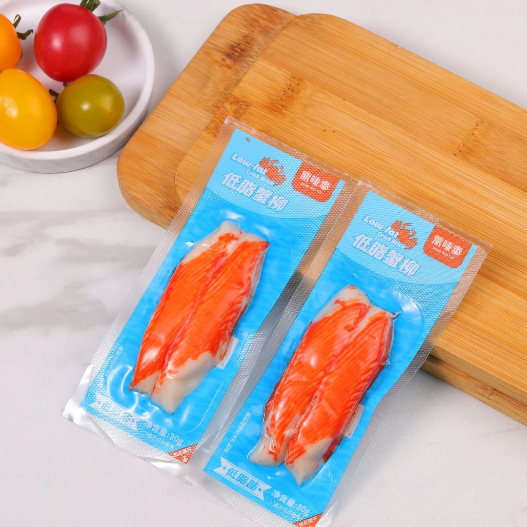 （公主团队单）低脂即食鳕蟹柳 蟹肉棒蟹排健康低脂零食