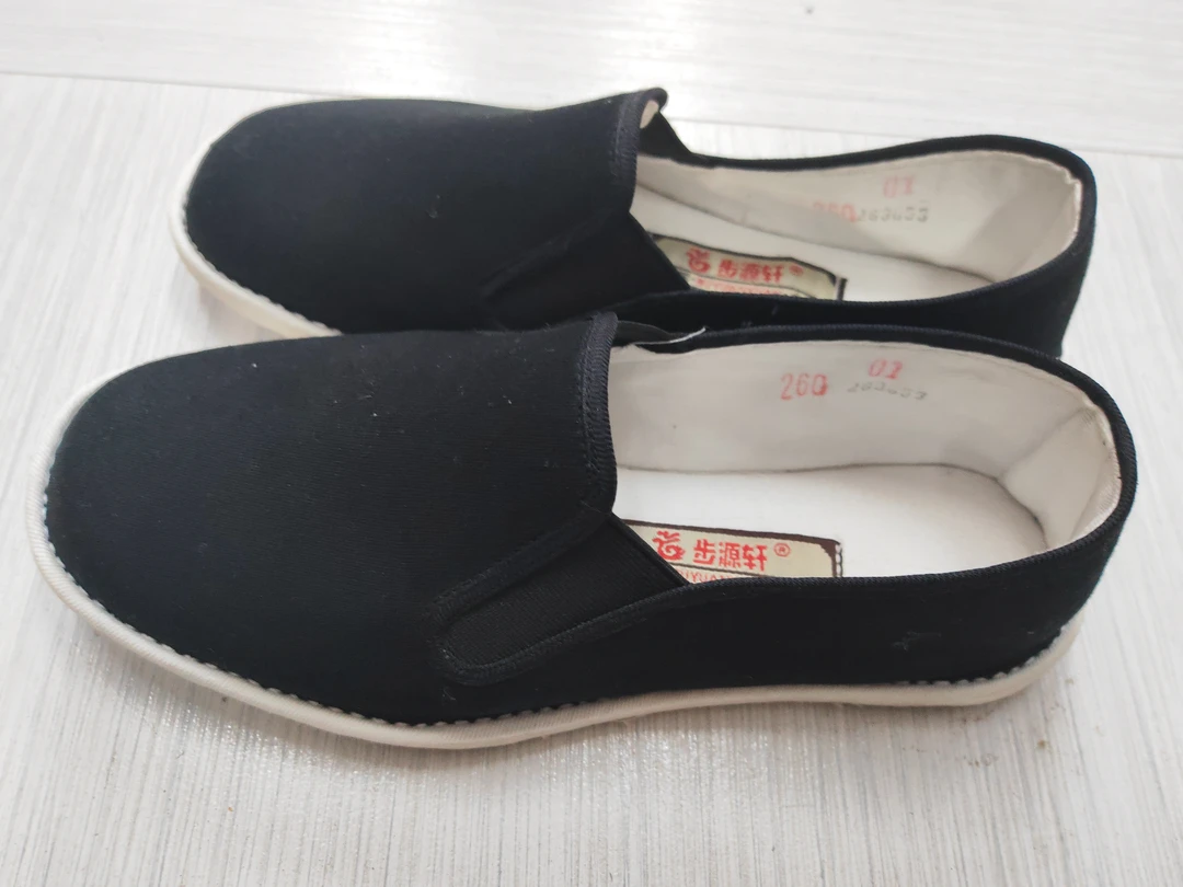 步源轩男款手工纳底布鞋，舒适透气养脚