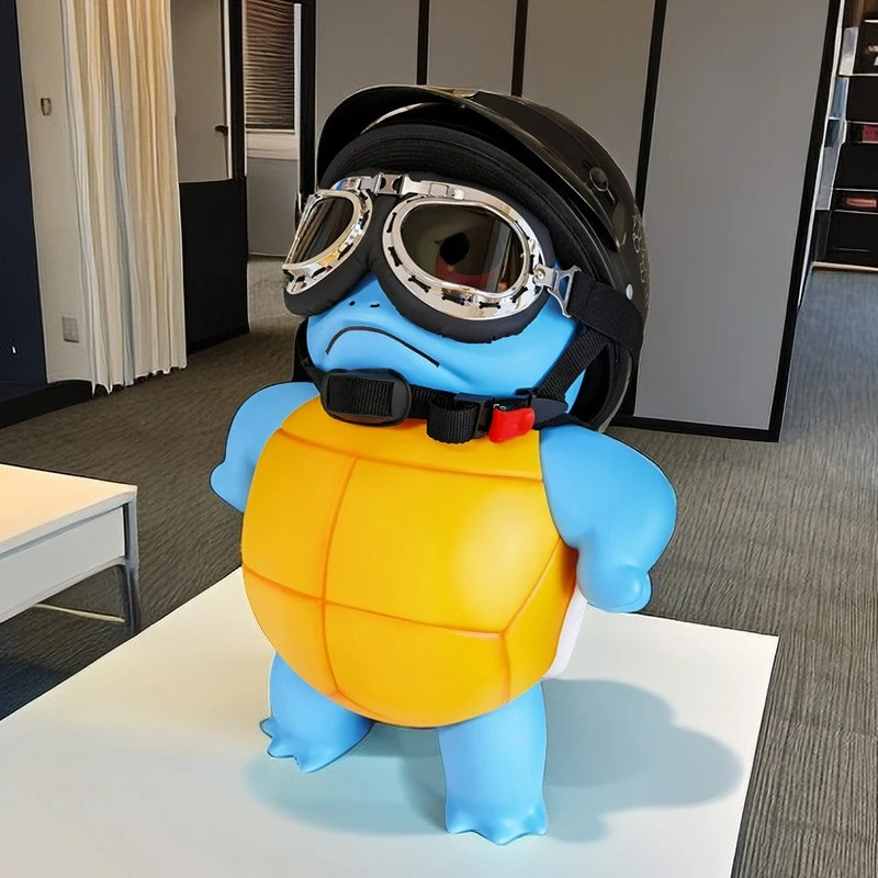 傲娇杰尼龟生气手办男生神奇宝贝1比1玩偶摆件大号送男女朋友礼物