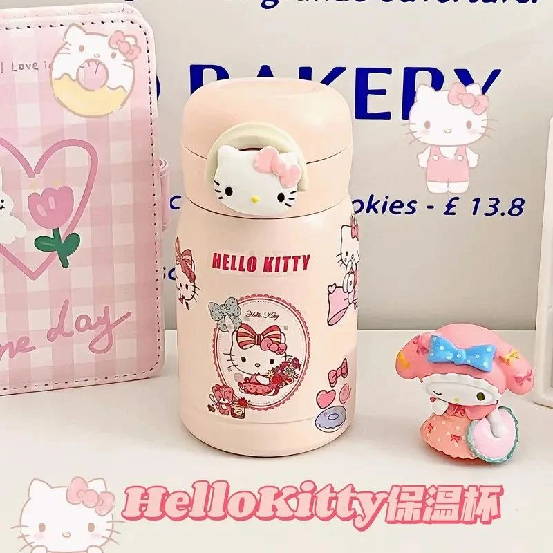 Hellokitty保温杯可爱高颜值可爱小巧创意水杯便携女学生儿童杯子