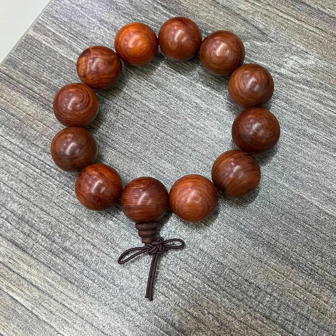 【A131】缅黄2.0圆珠单圈手串