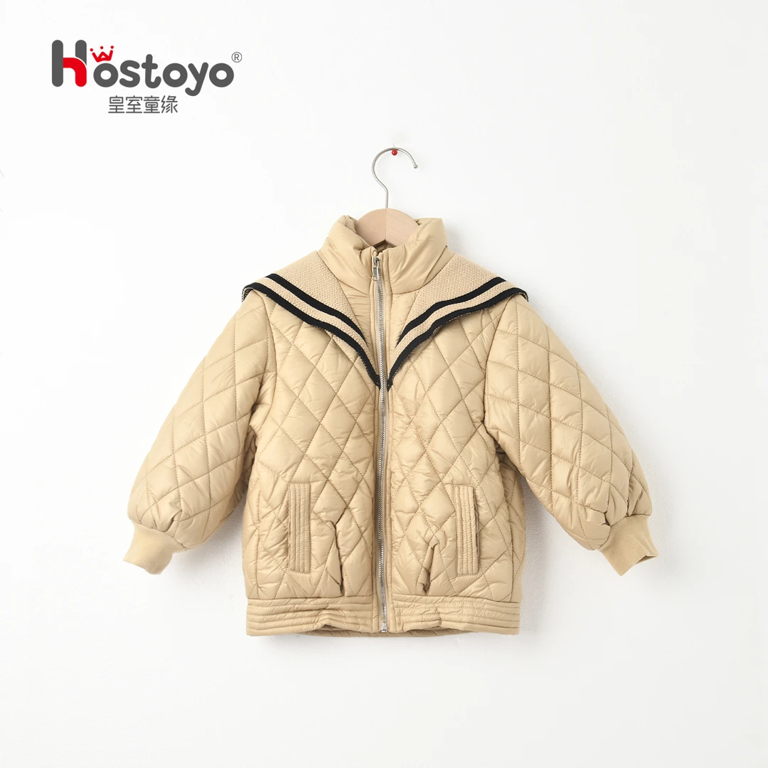 皇室童缘皇室童缘洋气海军领百搭棉衣11830101005/11830101005