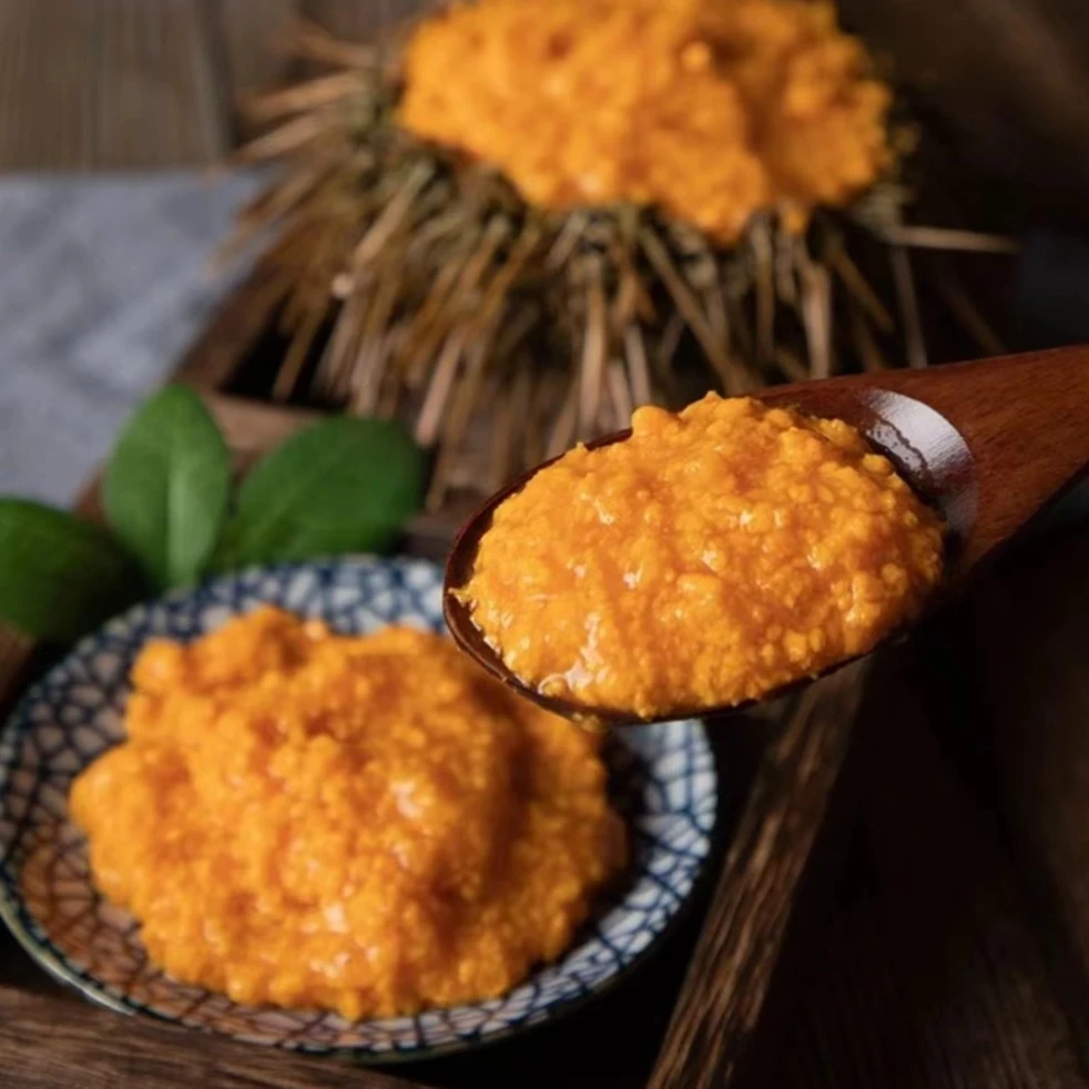 开盖即食海胆羹罐头120克/瓶营养海鲜酱拌饭拌面炒饭蘸料3瓶福利