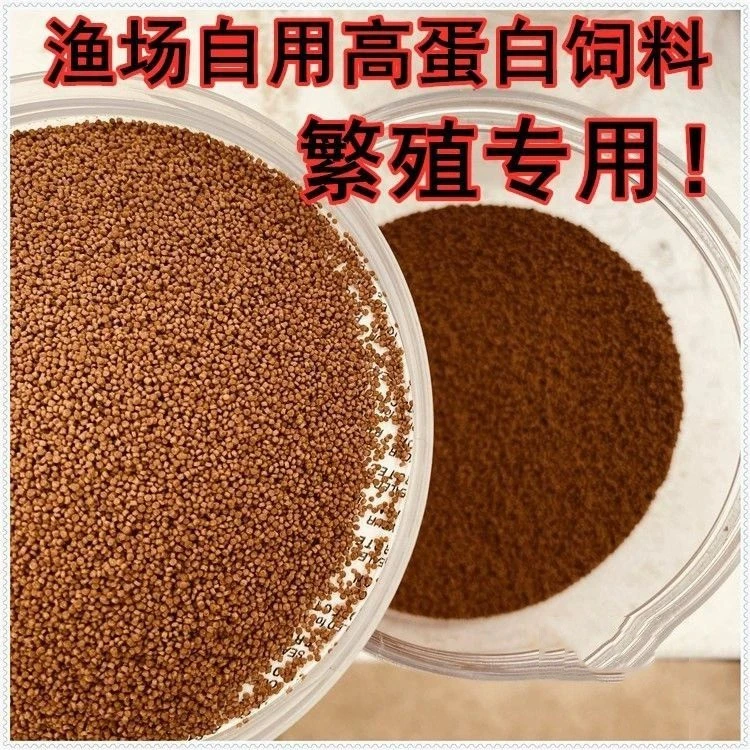 渔场专用养殖繁殖饲料燕鱼热带鱼鱼粮神仙鱼高蛋白
