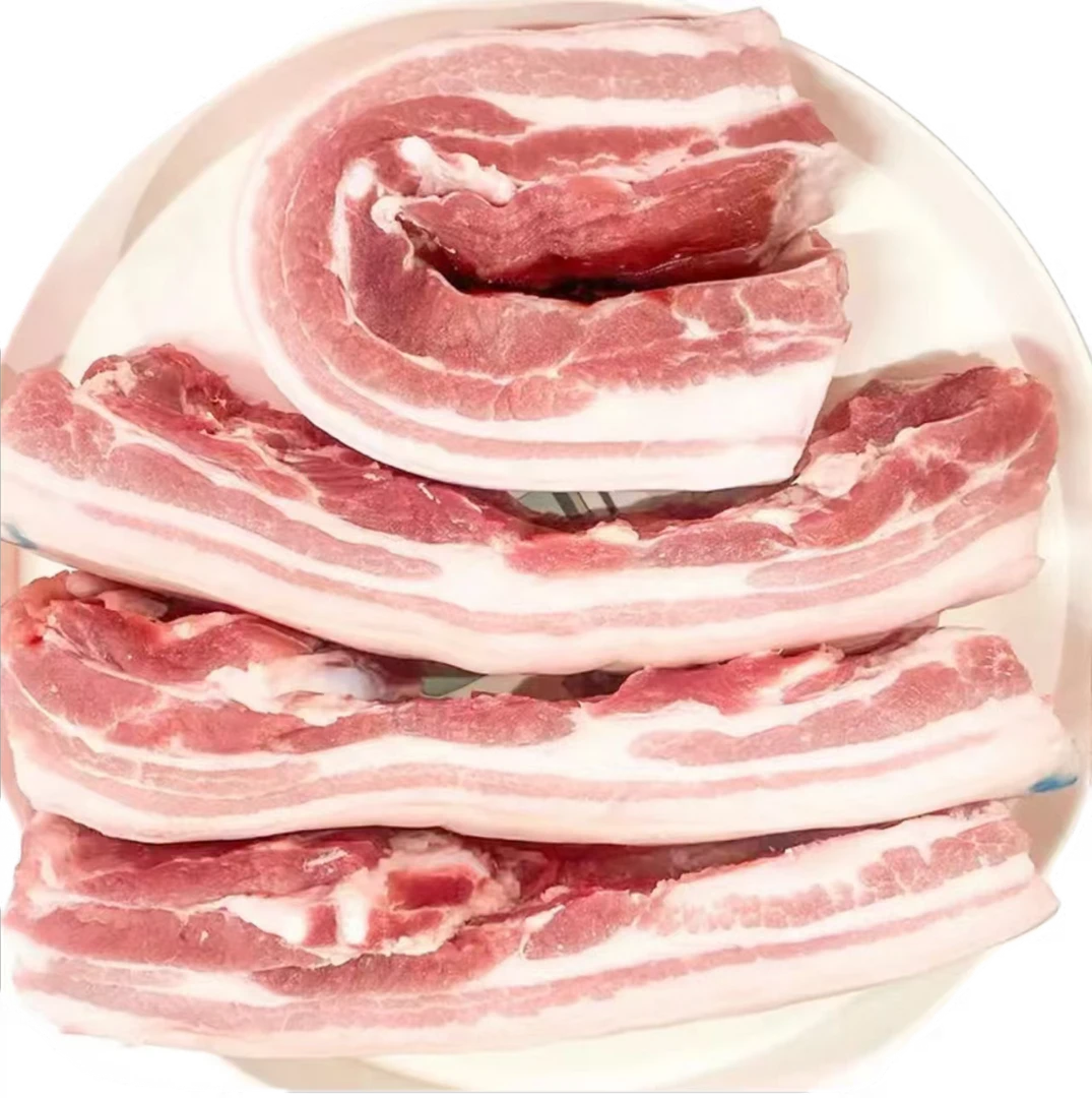 精品五花肉烤肉生鲜农家鲜嫩肥瘦新鲜上等猪肉肉类