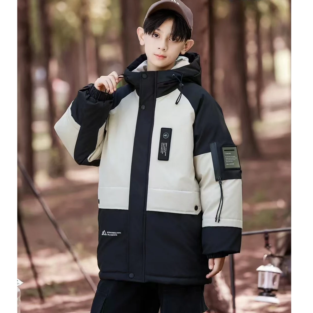 【加厚】加棉140-170青少年冬款外套