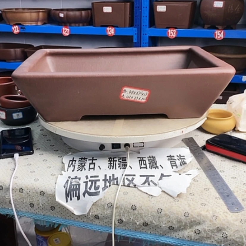 【闪购商品】紫砂花盆渔*