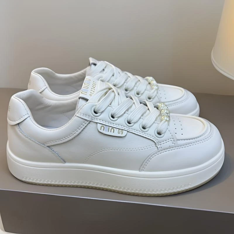 626百搭网面透气小白鞋2024年夏季新款爆款舒适休闲板鞋女