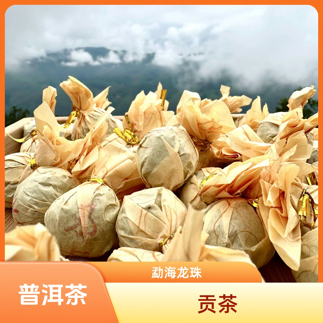 【源头茶厂】18年勐海那卡优质头春头采纯料龙珠手搓手工茶品茗