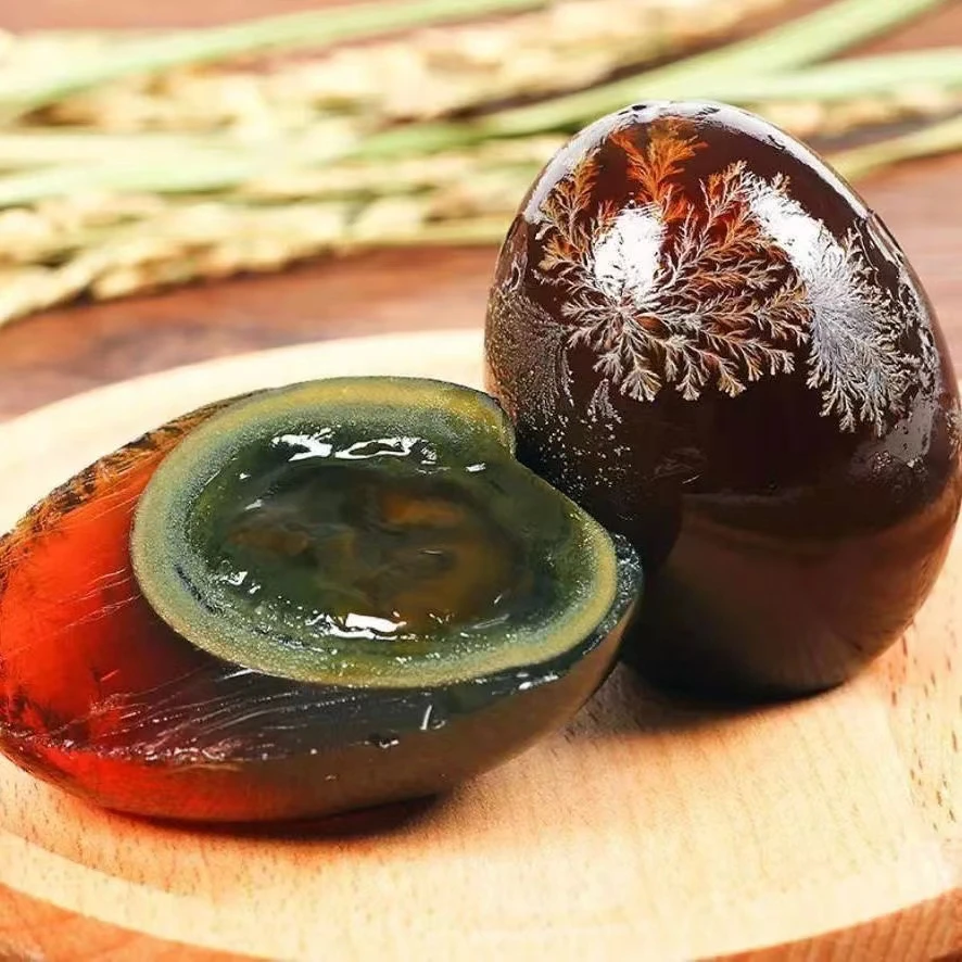 【六枚溏心砂心皮蛋】松花蛋皮蛋无铅工艺流心工厂先发变蛋整箱即食