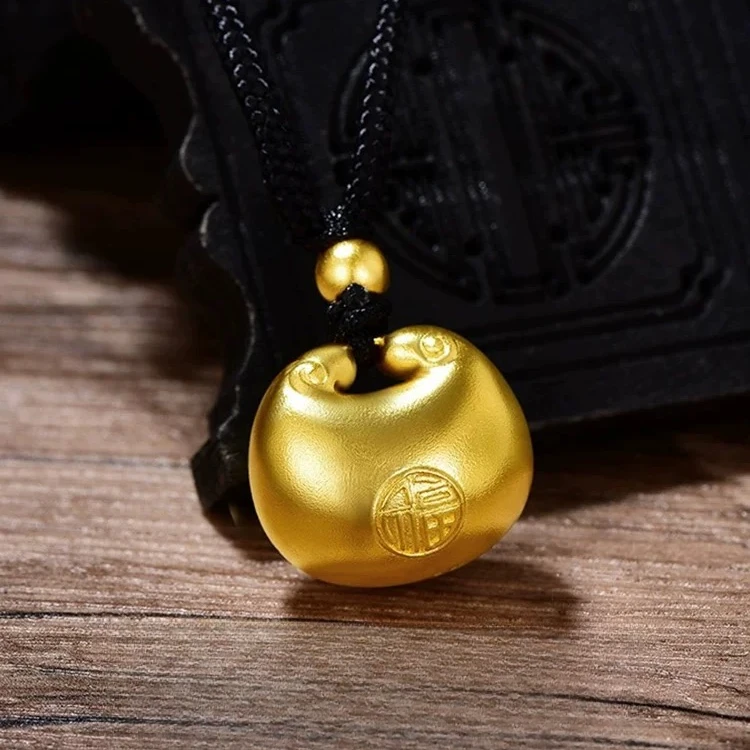 吊坠足银布艺 大胖福小胖福吊坠手工时尚古法精美（张总宠粉专属）