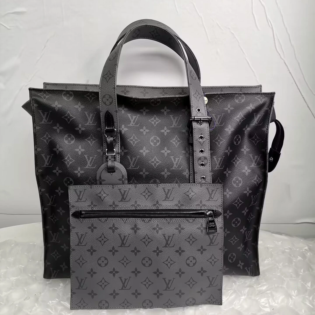 99新 LouisVuitton/路易威登 98新 17111 New Cabas Zippe 托特包