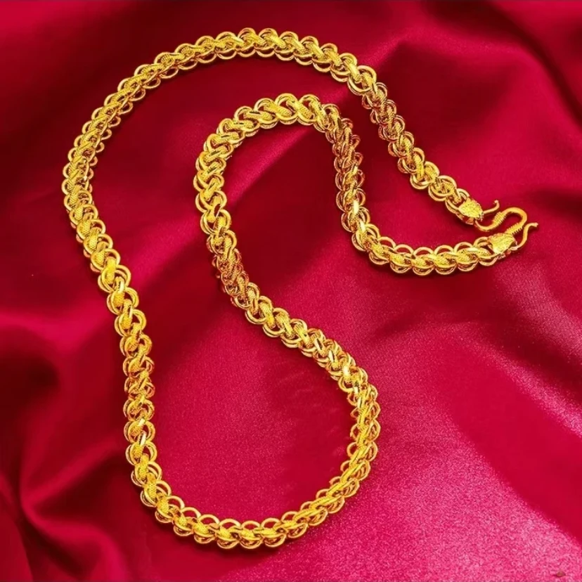 合金项链 【泰链】2024款经典男士男款时尚百搭潮流霸气素款大气