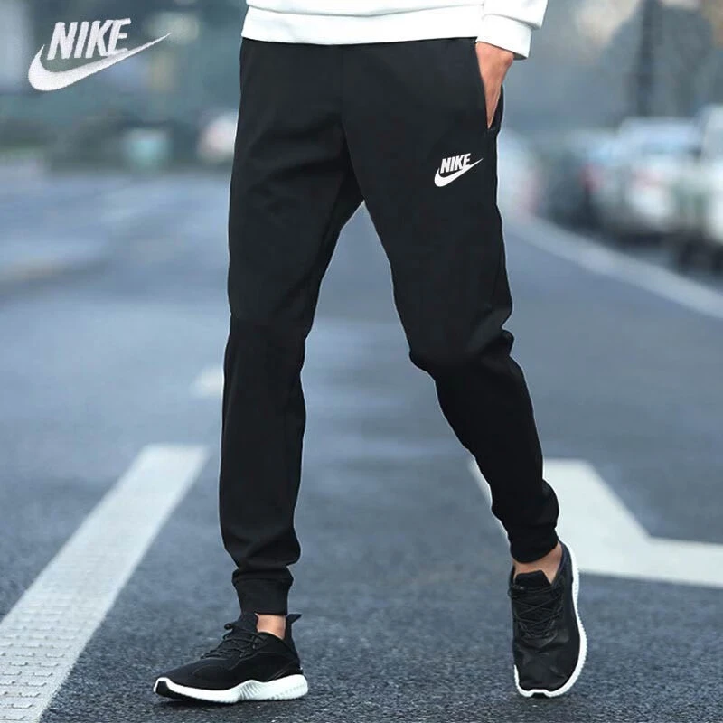 NIKE/耐克男裤夏季新款裤子束脚小脚长裤针织卫裤薄款透气运动裤