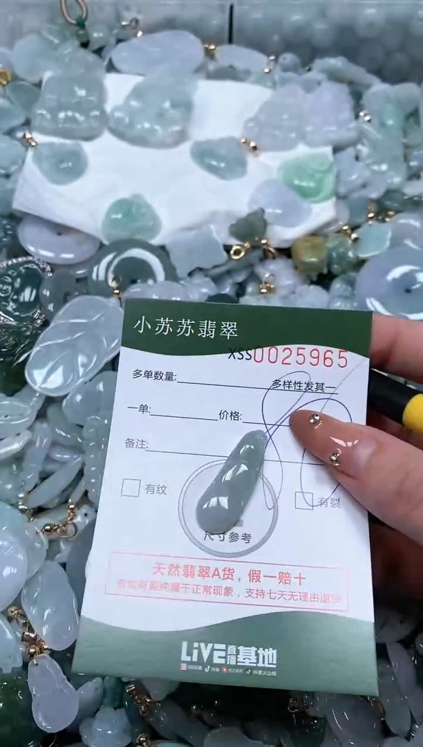 【闪购商品】翡翠颈饰未镶嵌闪购商品0025965