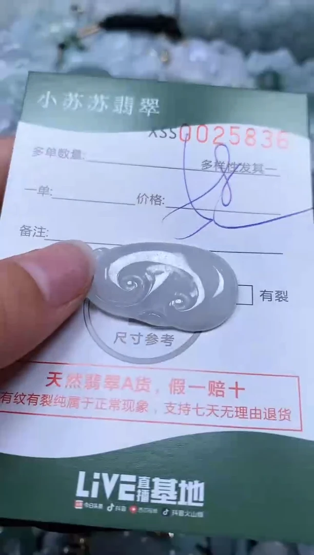 【闪购商品】翡翠颈饰未镶嵌闪购商品0025836