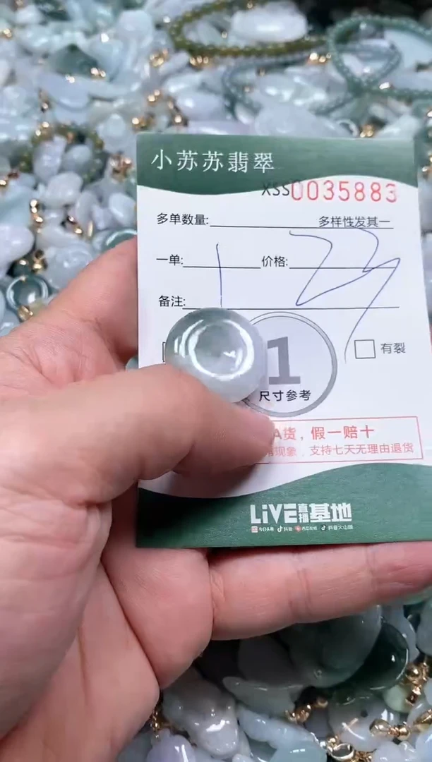 【闪购商品】翡翠颈饰未镶嵌闪购商品0035883