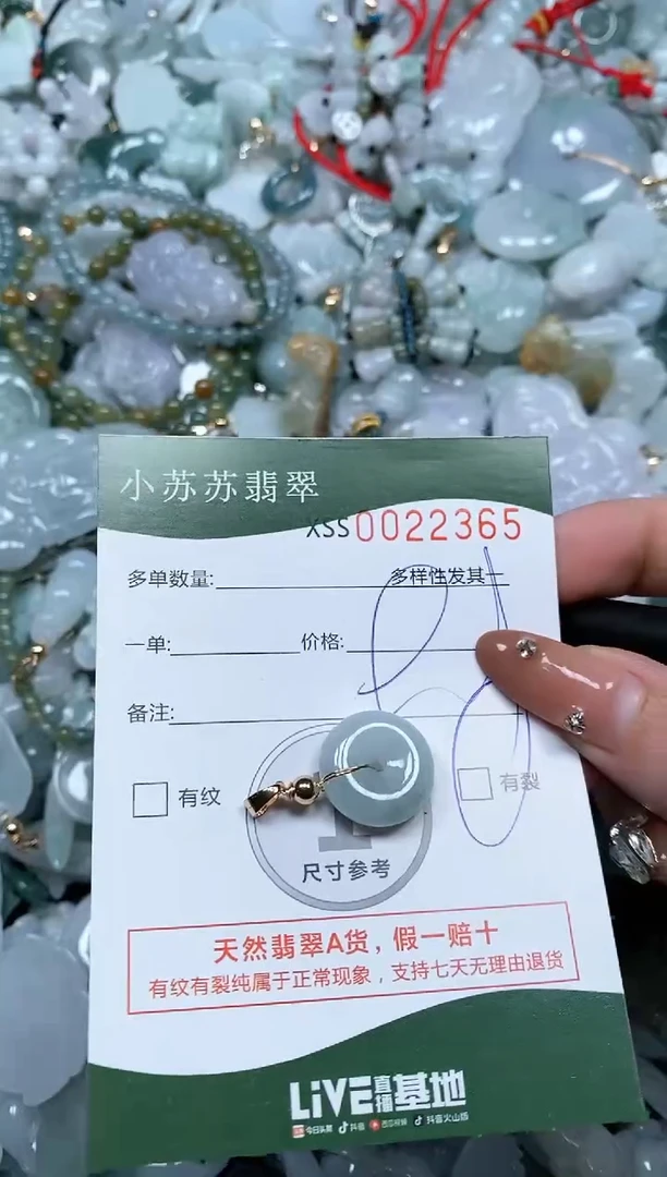 【闪购商品】翡翠颈饰未镶嵌闪购商品0022365