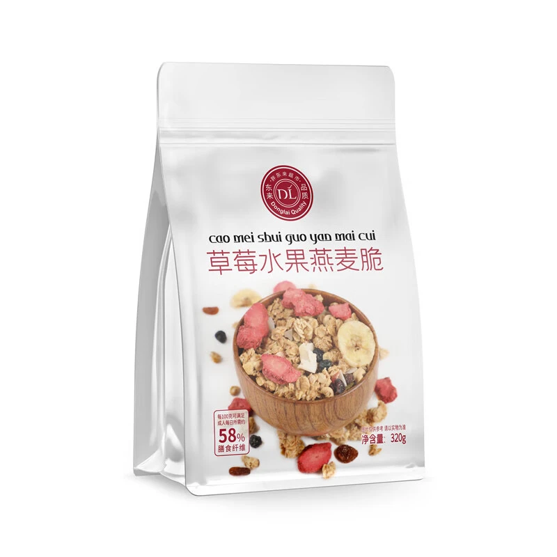 胖许昌超市代购 草莓水果 每日坚果酸奶水果燕麦脆燕麦片代餐即食