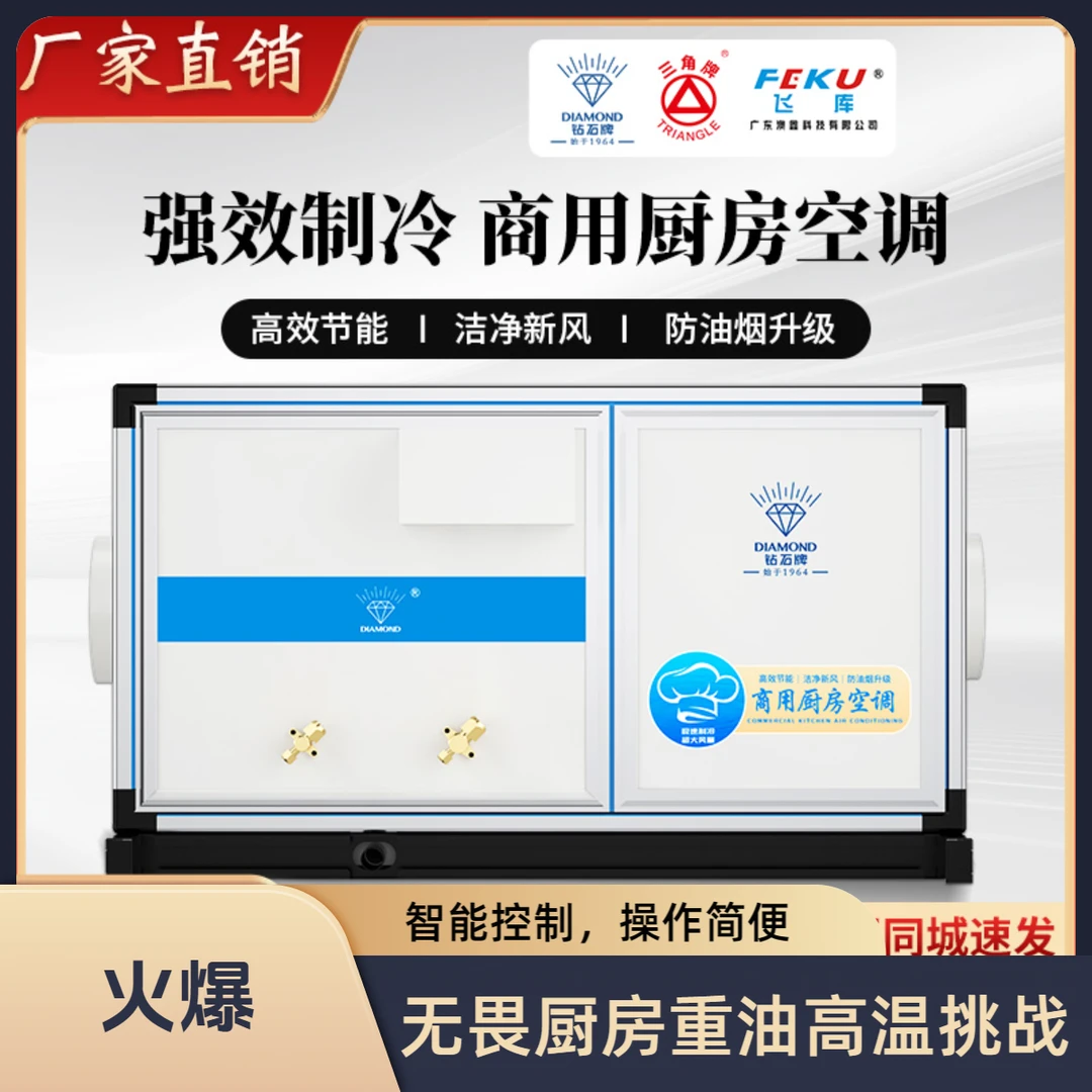 DIAMOND/钻石牌厨房专用空调省电节能防油烟极速制冷酒店饭堂餐馆