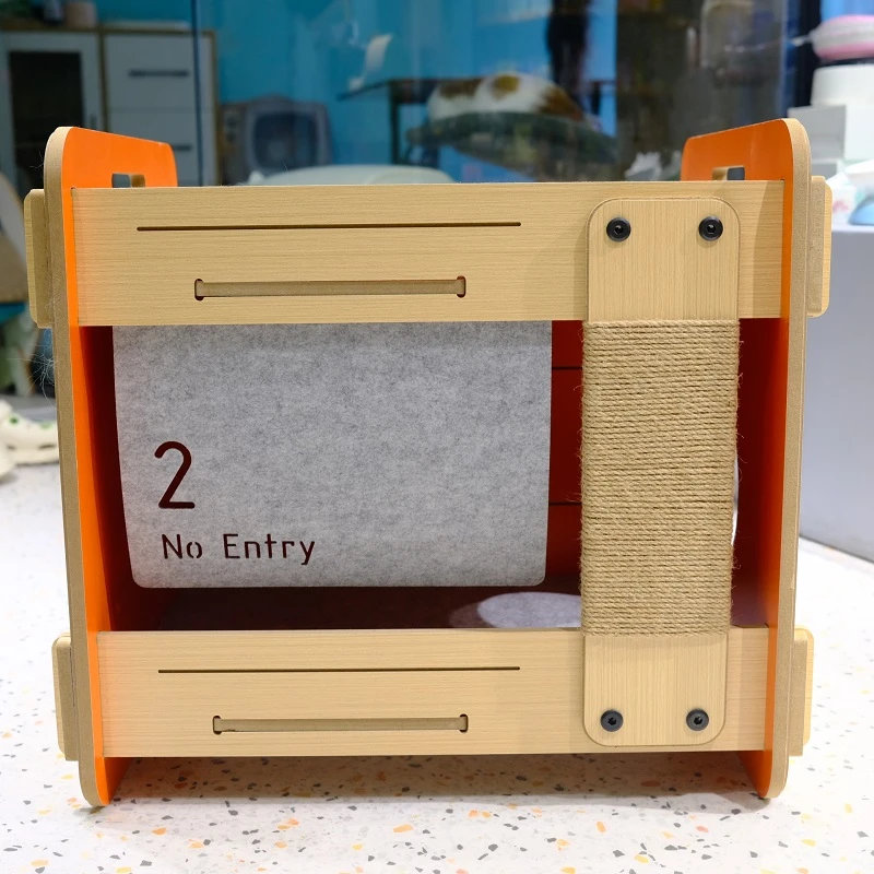 啦调酱 Petree北去双层床猫窝四季通用超大多猫家庭别墅猫抓板