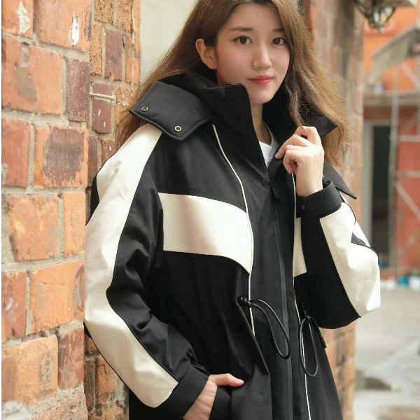 波司登新款时尚韩版气质派克收腰厚款女羽绒服外套5522