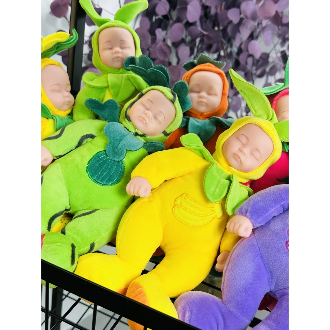 【林姐生活】仿真娃娃睡娃水果娃娃儿童玩具