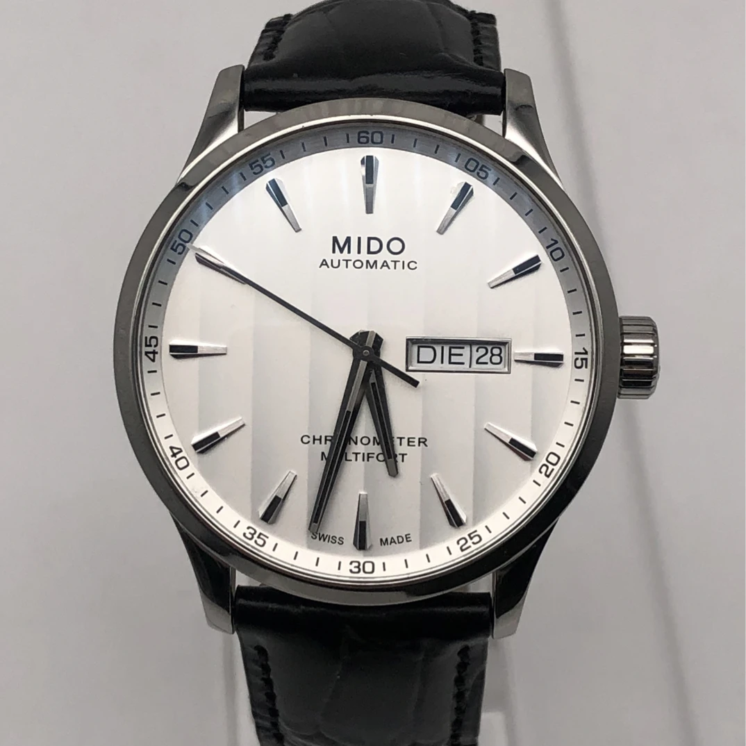 99新 Mido/美度 奢宝/舵手/天文台认证/硅游丝/42表径/男表