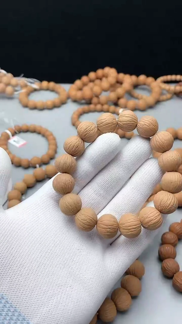 【闪购商品】猴头核桃手串凤羽