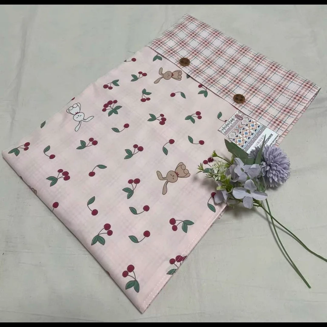 【甜甜家】高支高密纯棉100棉小被套1.6*2.1米--樱桃兔